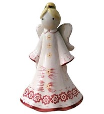 Angel Bell Handpainted Keepsake Figurine Vintage Porcelain picture