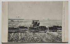 Drilling Wheat JCF McCauley Farm Near Fowler Kansas KS Posted 1909 Postcard picture