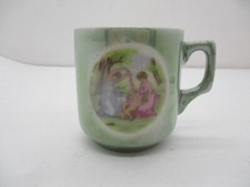 Small Vintage Lusterware Cup Greek Scene .. Japan picture