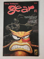 Doug TenNapel's Gear #1 1998 Fireman Press Earthworm Jim Creator picture