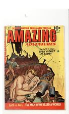 Amazing Adventures #6 VG Ziff Davis 1952 picture