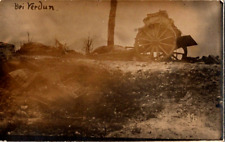 WW1 Battlefield destruction RPPC postcard a20 picture