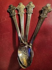 Set Of 4 Vintage Bucherer Rolex Teaspoons picture