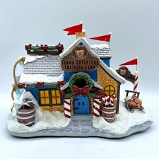 Hawthorne Village Yukon Adventurer Training Camp Rudolph Christmas Town Village picture