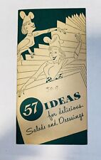 Vintage Heinz 57 Ideas For Delicious Salads And Dressings Recipe Book Pamphlet picture