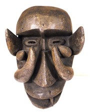 Magnificent & Rare field collected BETE GUERE WE Spider MASK [Boston Primitive] picture
