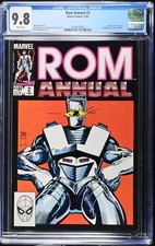 Rom Annual #2 (Marvel Comics November 1983) RARE HIGH GRADE CGC 9.8 picture