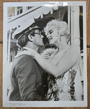 HOLLYWOOD BEAUTY MARILYN MONROE + TONY CURTIS 1959 PORTRAIT ORIG PHOTO 454 picture