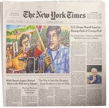 The New York Times Newspaper April 25 2026 Who Deserves Tariff Refund? COMPLETE picture