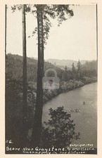 Scene near Graystone CA, Guerneville 1909  RPPC Photo Postcard Copy picture