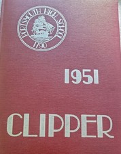 Vintage Portsmouth High School Yearbook 1951 , New Hampshire The Clipper picture