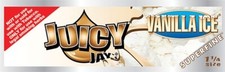 JUICY JAY'S 1 1/4 Rolling Papers Vanilla Ice Super Fine USA SHIPPED picture