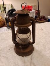 Vintage Old Iron  Kerosene Lamp Lantern Barn Find picture