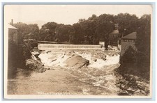 c1910's Water Tower Keeseville NY, On Lake Champlain RPPC Photo Antique Postcard picture