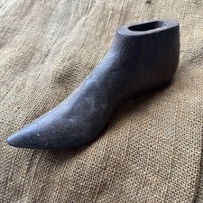 Vintage Heavy Solid Cast Iron Cobblers Shoe Boot Form picture