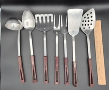 Set of 7 Vintage Stanhome Stainless Steel Utensils picture