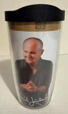 Vintage Rush Limbaugh EIB Network Double-Wall Tervis Tumbler Hot Cold Travel Mug picture
