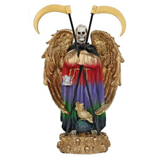Two Scythes & Wings Holy Death Angel of Death 13