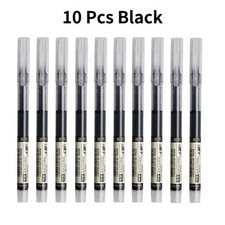 10pcs Needle-tip Gel Pens – Sleek, Smooth Writing Tools for School or Office Use picture