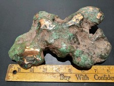 7.8 lb Natural Michigan Glacial Float Copper Specimen - Stunning Sculptural... picture