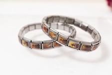 Metal Bracelet with Icons of saints 1pcs (Stainless Steel) Christian Gift. picture