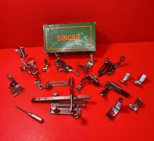 Rare Lot 17 Singer 221 222  Sewing Machine Attachments Featherweight 201 66 99 picture