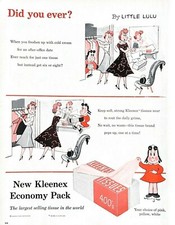 1955 Kleenex Tissues Print Ad Little Lulu Comic Did You Ever picture