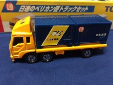 Nippon Express Pelican Truck Set Mitsubishi Fuso Container Truck Age14+ picture