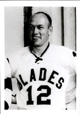 PF28 Original Photo NORM JOHNSON 1963-67 LOS ANGELES BLADES WHL HOCKEY CENTER picture
