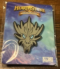 Hearthstone Descent of Dragons Collectible Pin Fireside Gatherings Blizzard 2019 picture