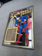 Vintage Superman's Friend 6 X 8 Picture Frame Mirror DC Comics 1978 picture