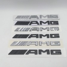 AMG Car Letters Emblem Badge for Mercedes Benz (W204-W213) - Premium Trunk & Fen picture
