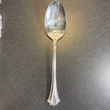 Reed & Barton FRENCH CHIPPENDALE SERVING SPOON Silver Plated Glossy 8-1/2