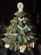 Seymour Mann 1982 Ceramic Musical Christmas Tree (jingle Bells) Tested Working  picture