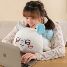 Lying Down Chiikawa Plush Momonga Doll Toy Mascot Ornament Gifts 11.8'' picture
