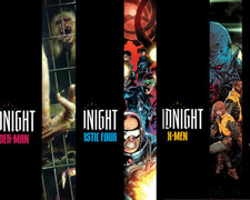 Set Of 3 Marvel Midnight Spider-Man 3, X-Men 3, Fantastic Four 3 PRESALE 12/16 picture