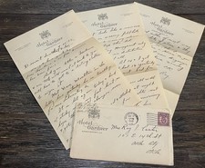 1932 ORBIT GUM Salesman Letter Hotel Gardner Shreveport LA Depression Era picture