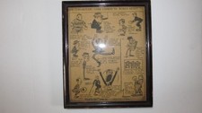 Antique 1921 KODAKS Wood Framed~Vancouver News Paper~Rotary Gyro Club picture