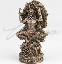 Polystone Cernunnos The Celtic God Of  Wilds Home Decorative Religious Figurine picture