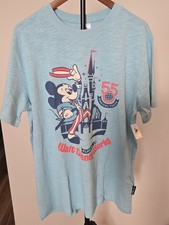 NWT 2026 Walt Disney World 55th Anniversary Blue T Shirt | Adult 2XL picture