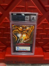 SIR IAN MCKELLEN Signed Movie Horror Legends Masterpieces Sketch Card 1/1 GLEBE picture