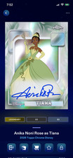 2026 Topps Disney Collect Legendary Chrome Signature TIANA Anika Noni Rose picture