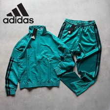 Adidas L Track Top & Jog Pants Set Running Soccer Striped New Unisex picture
