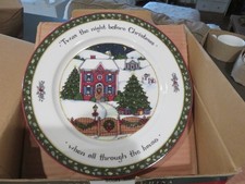 Vintage International China A Christmas Story by Susan Winget 12 pc. Serving Set picture