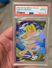 KAYOU 2025 Naruto Uzumaki SSR #021L3 NRSA01 EN-US English PSA 10 Cert 164318778 picture