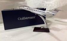 1:100 Scale Gulfstream G650ER Business Private Jet Model Gift Boxed 32cm/13'' picture