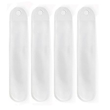 luzen 50Pcs Clear Plastic Pen Pouch Bag Single Pen Sleeve Case Holder Ballpoint picture