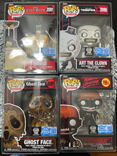 Scare Fest hot topicVinyl Mixed Lot 4 Pack David Tarman Ghost Face Art Hot Topic picture