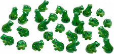 30 Pcs Resin Mini Frogs Green Frog Miniature Figurines Animals Model Fairy ... picture