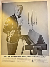 1966 Magazine Advertisement Hohner Electric Pianos Vinnie Panetta picture